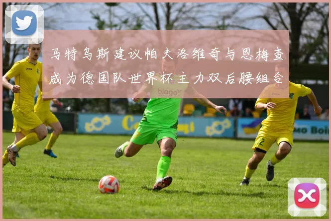 马特乌斯建议帕夫洛维奇与恩梅查成为德国队世界杯主力双后腰组合